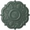 Ekena Millwork Deria Ceiling Medallion (Fits Canopies up to 6"), Hand-Painted Cloud Burst, 20 1/4"OD x 1 1/2"P CM20DRCBF - alternate 1